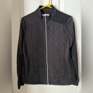 PEBBLE BEACH.. WOMENS BLACK QUILTED JACKET